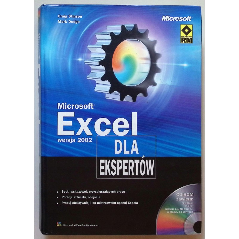 Microsoft Excel wersja 2002 dla ekspertów Craig Stinson, Mark Dodge