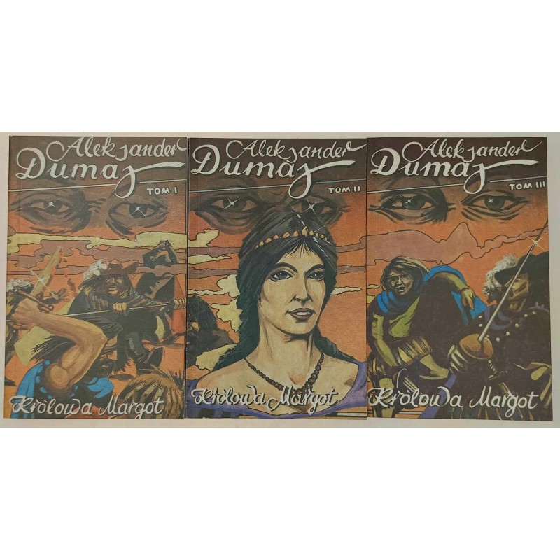 Królowa Margot t.1-3 A. Dumas