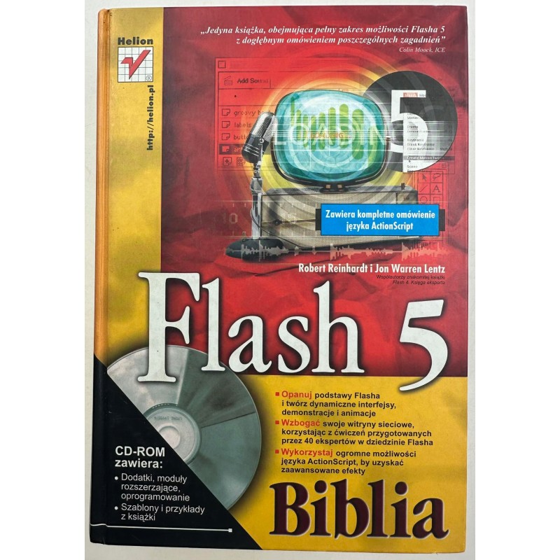 FLASH 5 BIBLIA + płyta CD - Reinhardt Lentz
