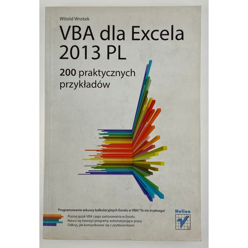 VBA dla Excela 2013 PL Witold Wrotek