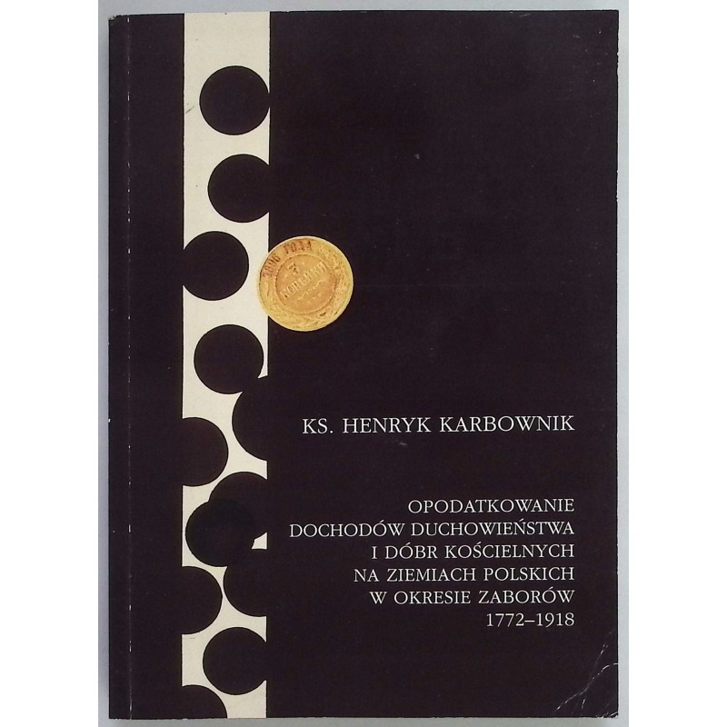 Opodatkowanie dochodów duchowieństwa Karbownik