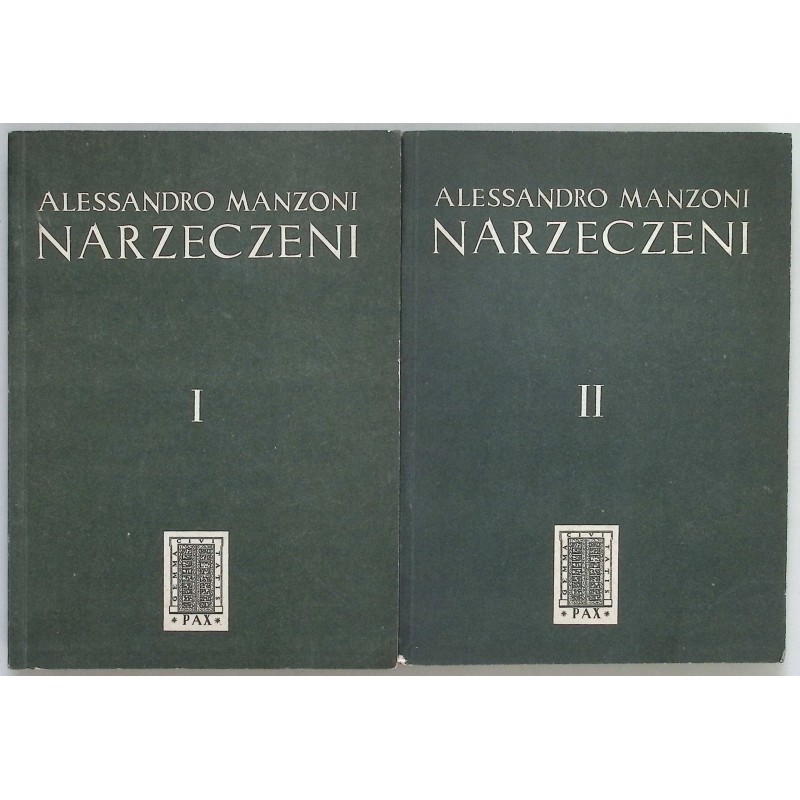 Narzeczeni Manzoni tom 1-2