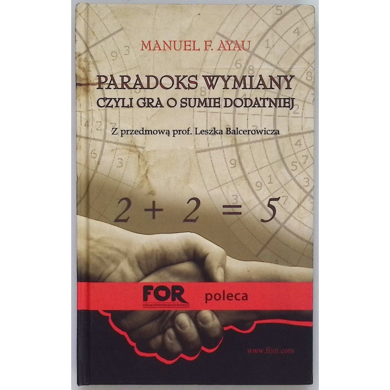 Paradoks wymiany czyli gra o sumie dodatniej