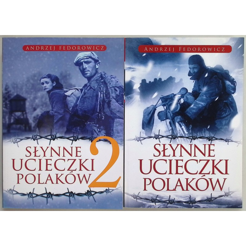 Słynne ucieczki Polaków - Fedorowicz 2 tomy