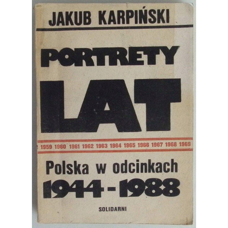 Portrety lat J.Karpiński