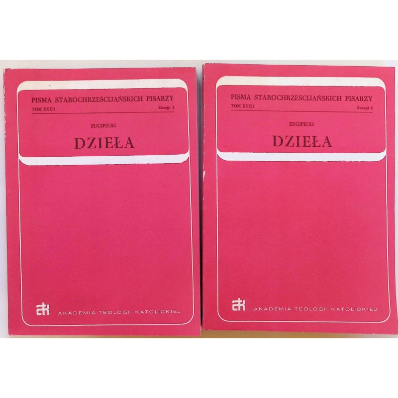 Dzieła tom 1-2 Eugipiusz