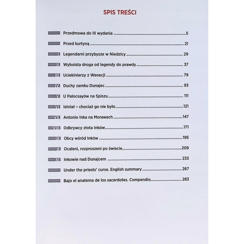 Pod klątwą kapłanów Skarb Inków ukryty nad Dunajcem Aleksander Rowiński