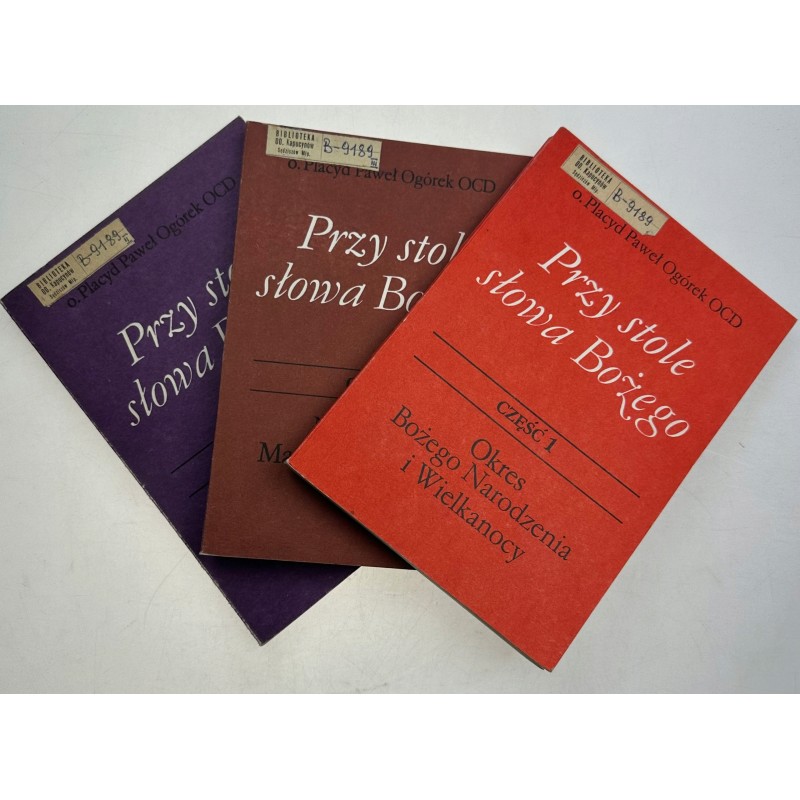 Przy stole słowa Bożego cz 1-3 - P.P.Ogórek