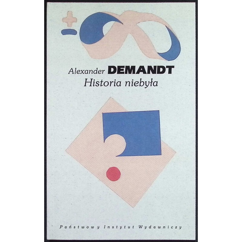 Historia niebyła Alexander Demandt