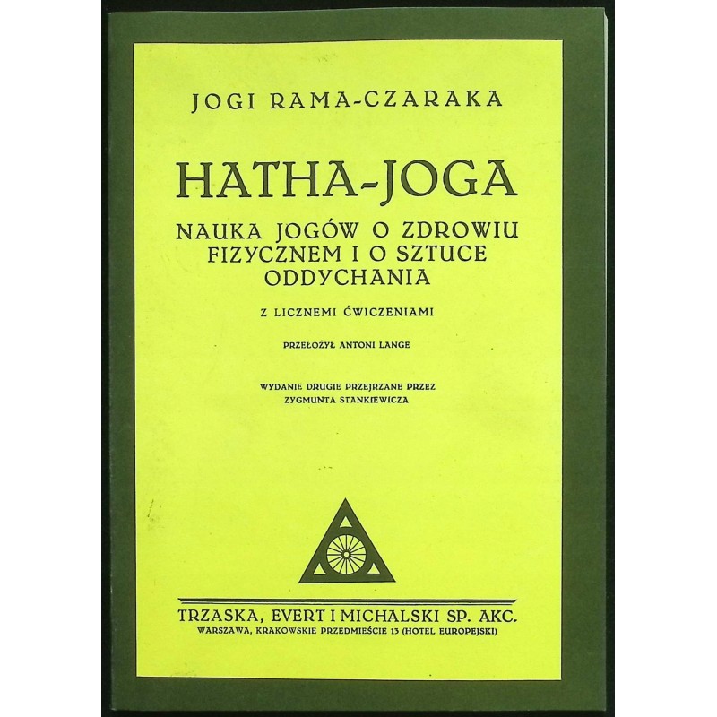 Hatha-Joga Nauka jogów o zdrowiu