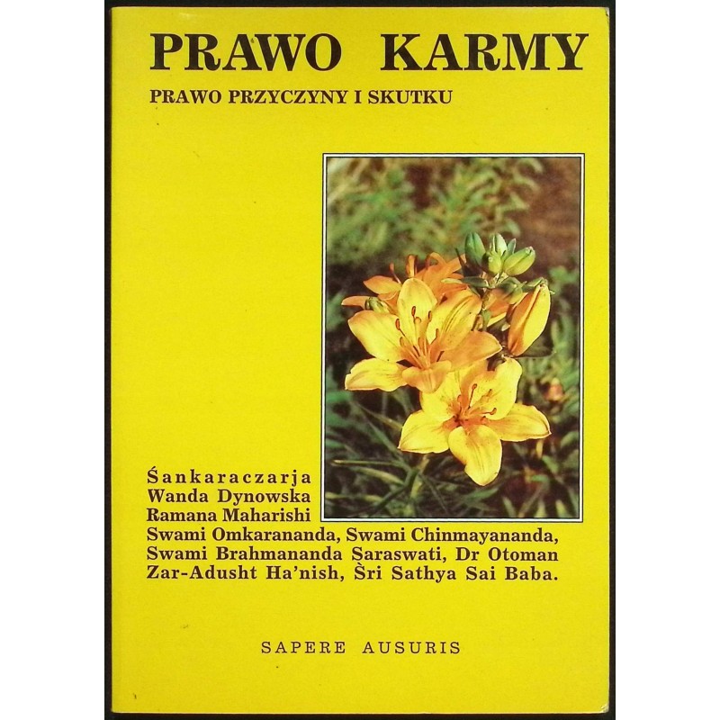 Prawo karmy, prawo przyczyny i skutku Ausuris