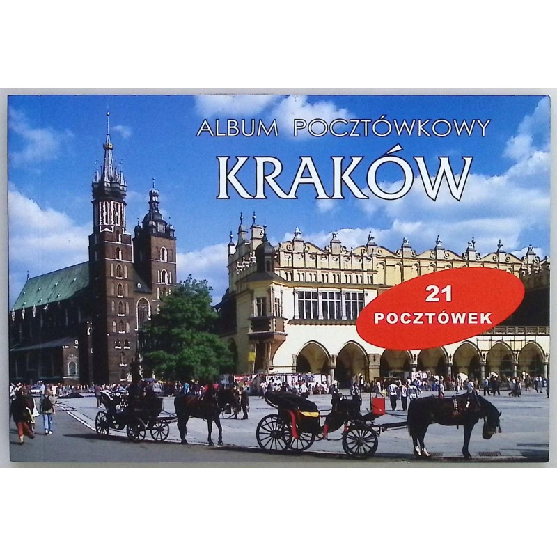 Kraków, Album Pocztówkowy, 21 pocztówek