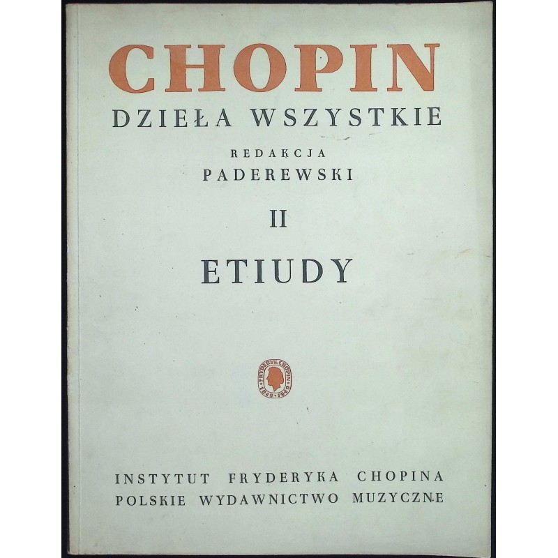 Chopin complete Works II Etiudy