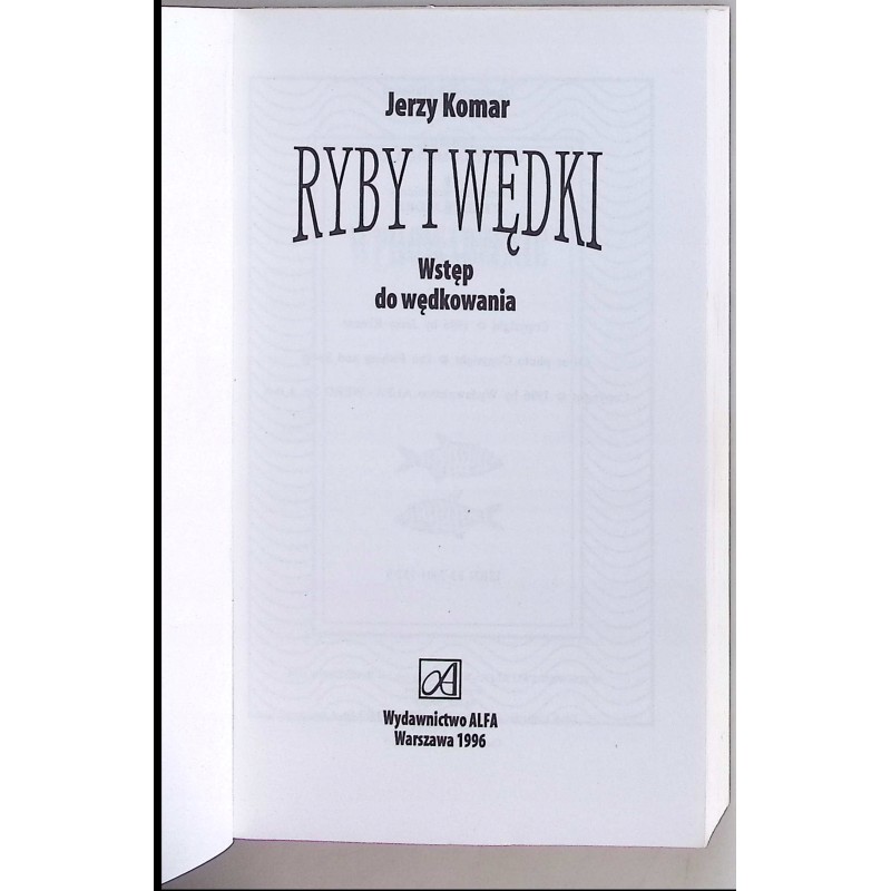 Ryby i wędki Jerzy Komar