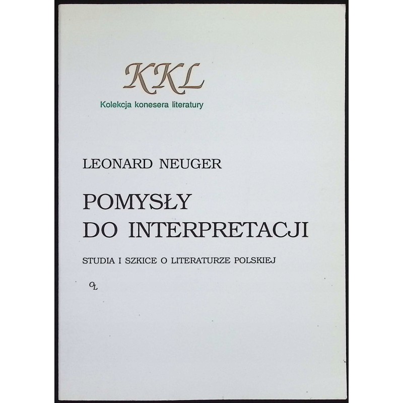 Pomysły do interpretacji Leonard Neuger