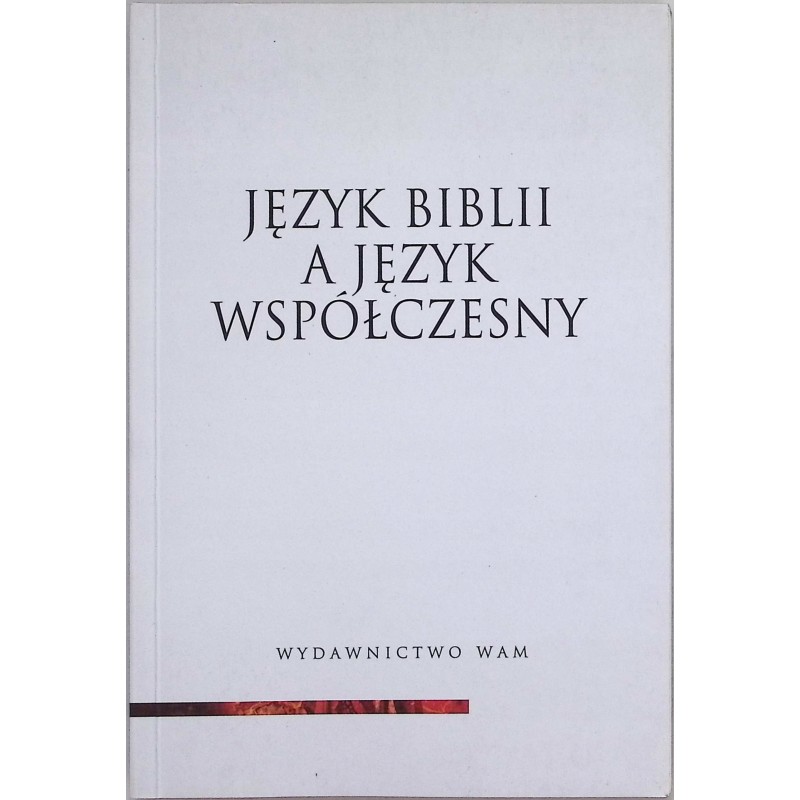 Język biblii a język współczesny