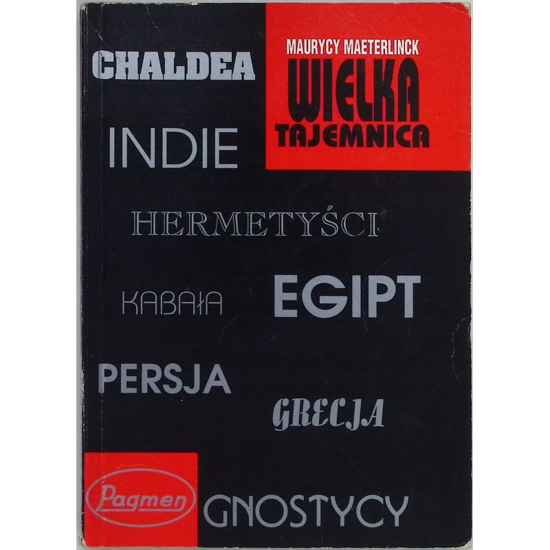 Wielka tajemnica Maurycy Maeterlinck