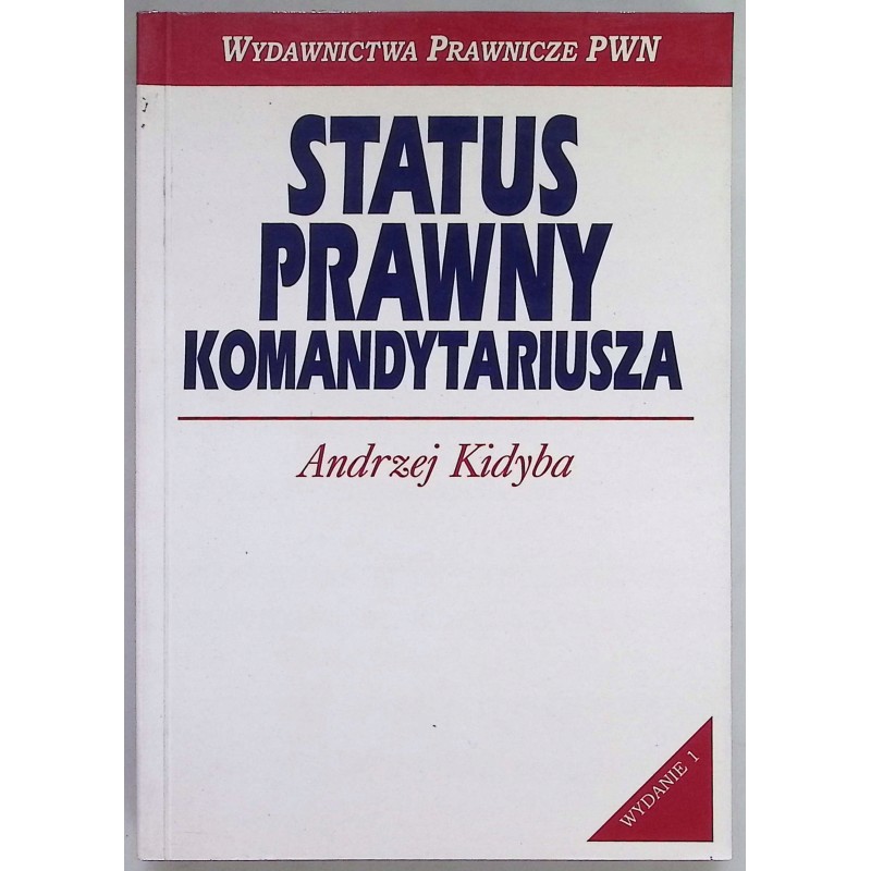 Status prawny komandytariusza