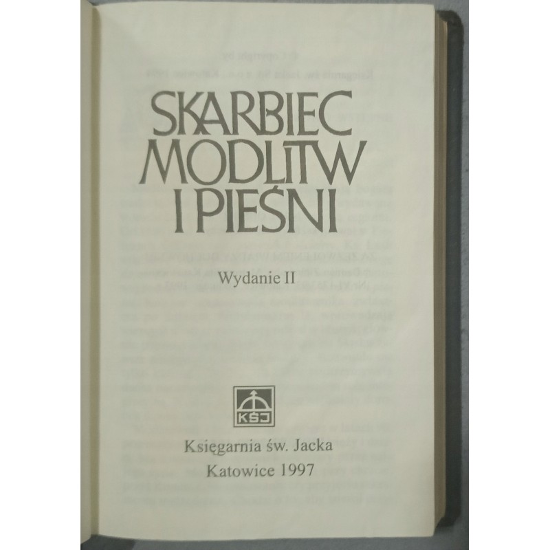 Skarbiec modlitw i pieśni wydanie II