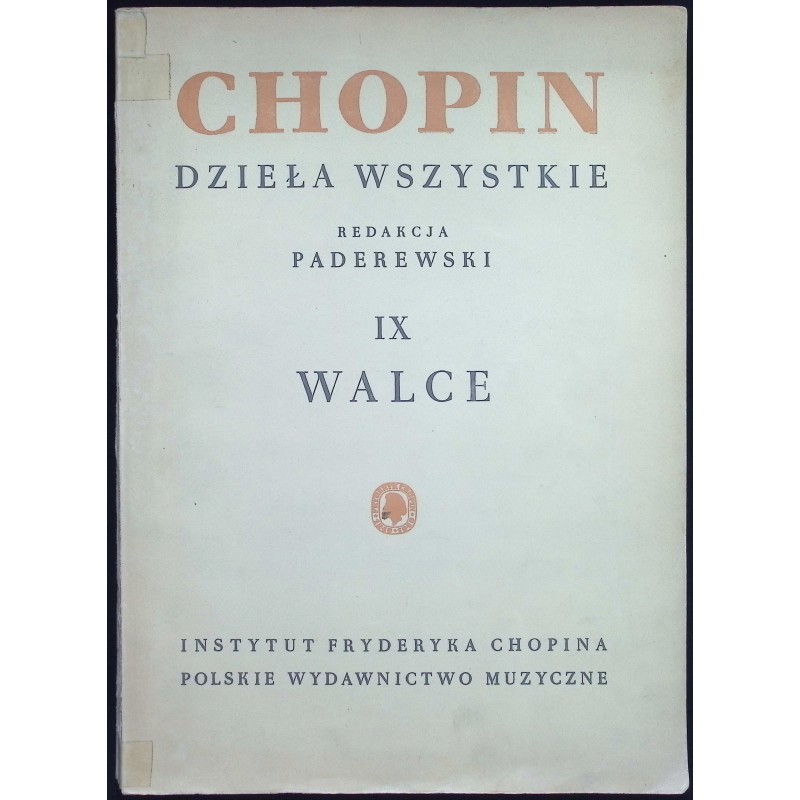 Chopin dzieła wszystkie IX Walce