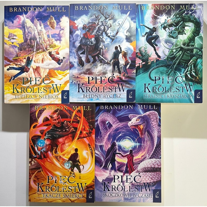 Pięć Królestw Tom 1-5 Brandon Mull