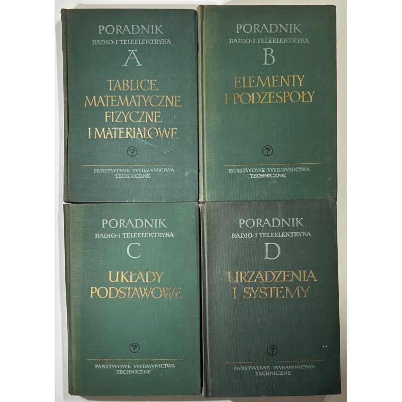 Poradnik radio i teleelektryka Tom 1-4 ABCD