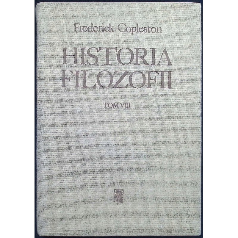 historia filizofii tom VIII frederick copleston