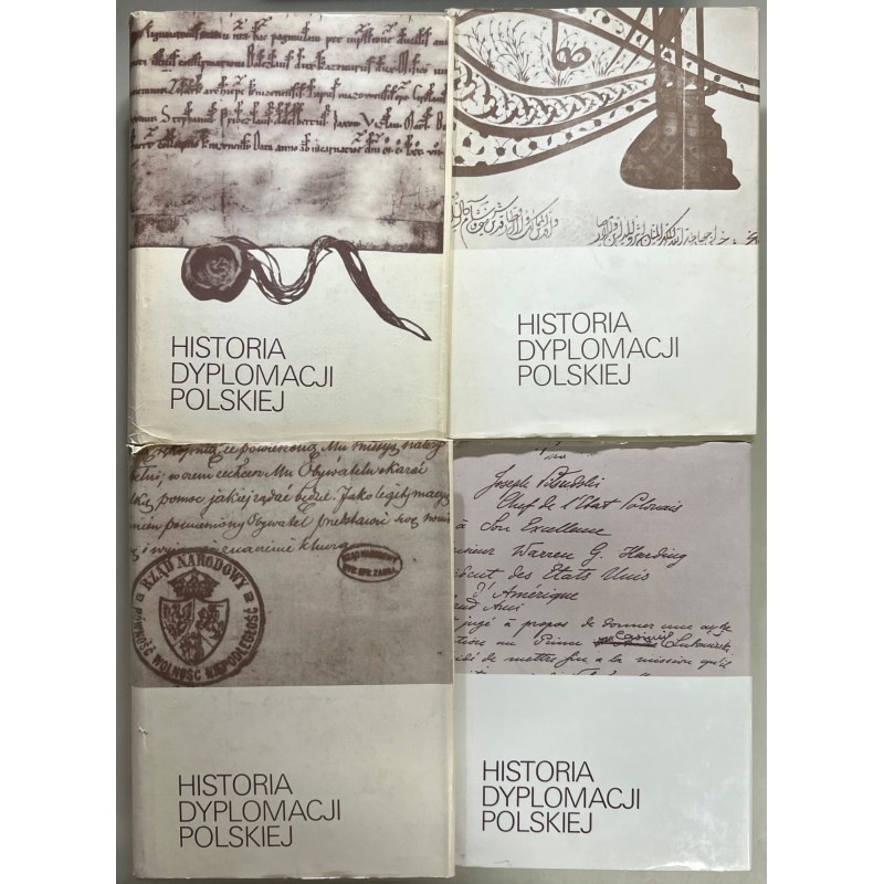 Historia dyplomacji polskiej Tom I-IV
