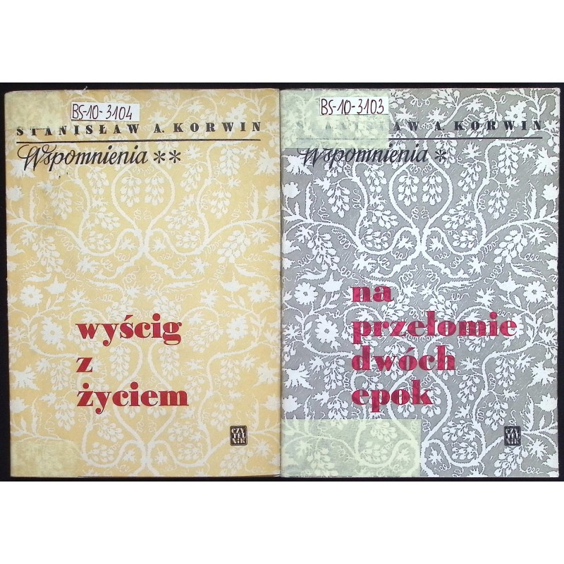 Wspomnienia 1 i 2 Stanisław A. Korwin