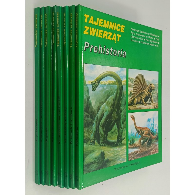 Tajemnice zwierząt Zestaw 8 książek