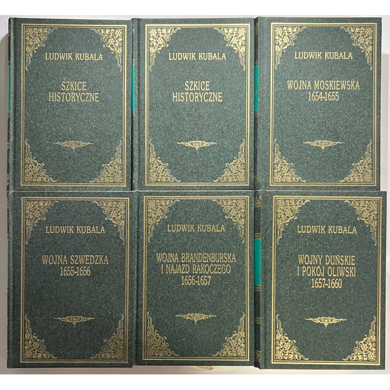 Kubala Dzieła Tom 1 do 6 Ludwik Kubala