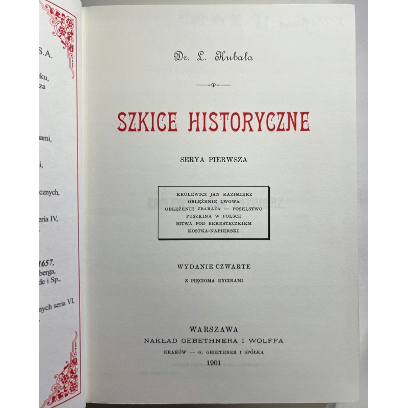 Kubala Dzieła Tom 1 do 6 Ludwik Kubala