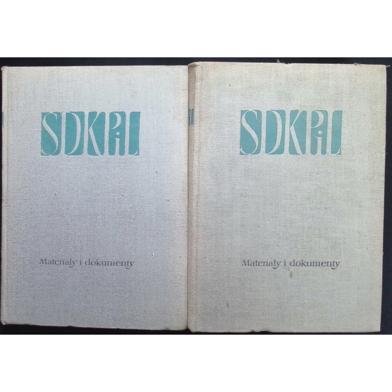 Socjaldemokracja Królestwa Polskiego i Litwy materiały i dokumenty Tom 1-2