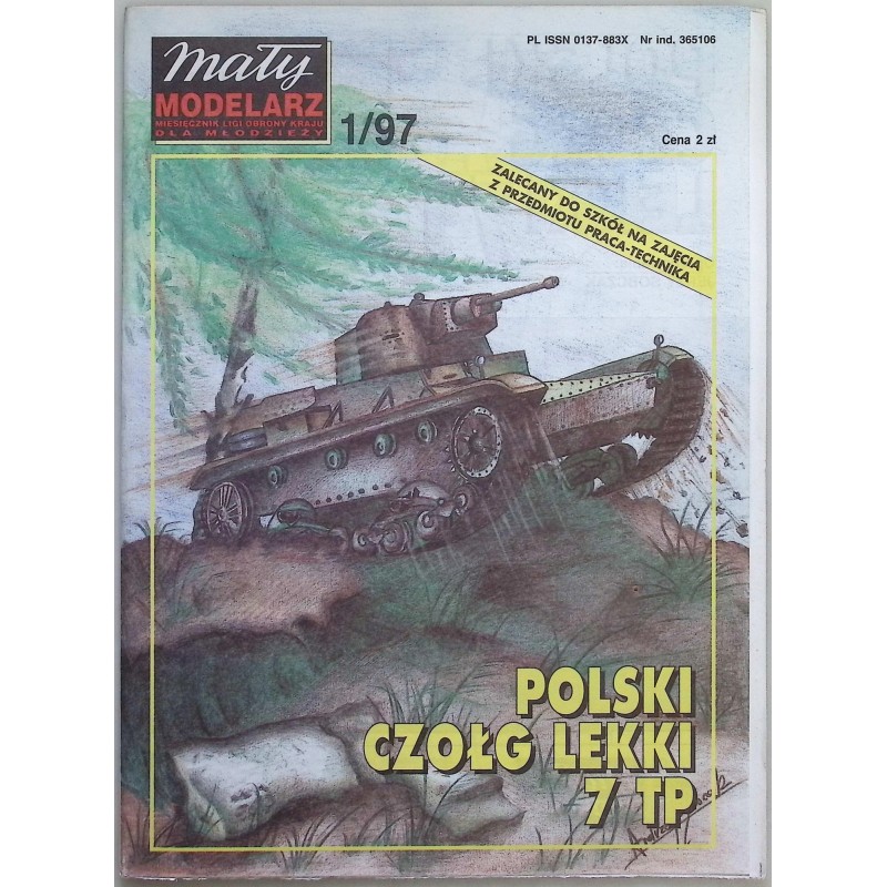 Polski czołg lekki 7 TP 1/97