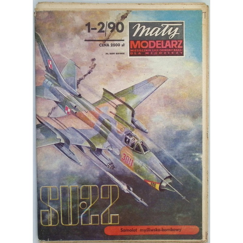 SU 22 Samolot myśliwsko-bombowy 1-2/90