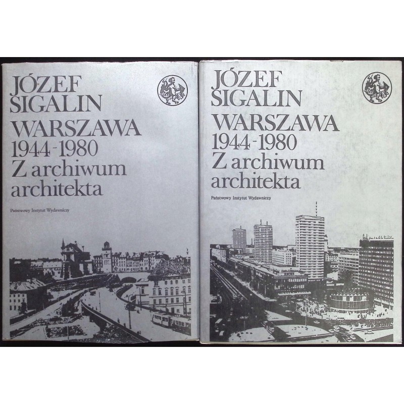 Warszawa 1944-1980 Tom 2-3 Józef Sigalin