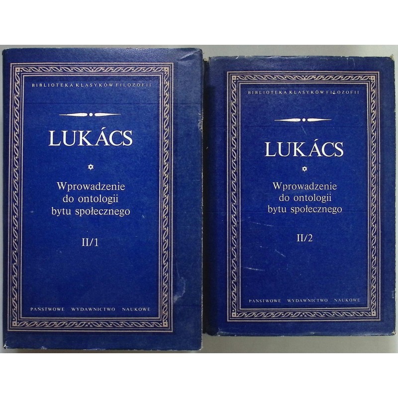 Wprowadzenie do ontologii bytu społecznego Tom 2/1 2/2