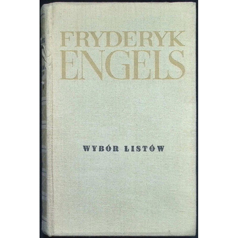 Wybór listów Fryderyk Engels