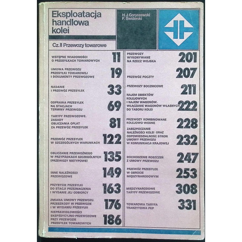 Eksploatacja handlowa kolei cz. II