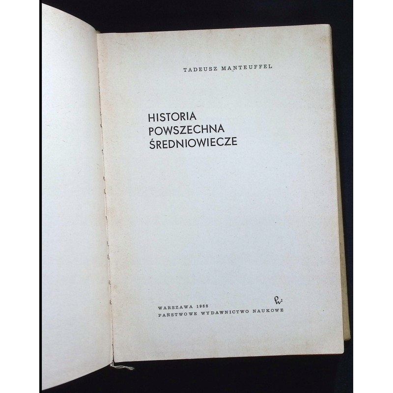 Historia powszechna średniowiecza