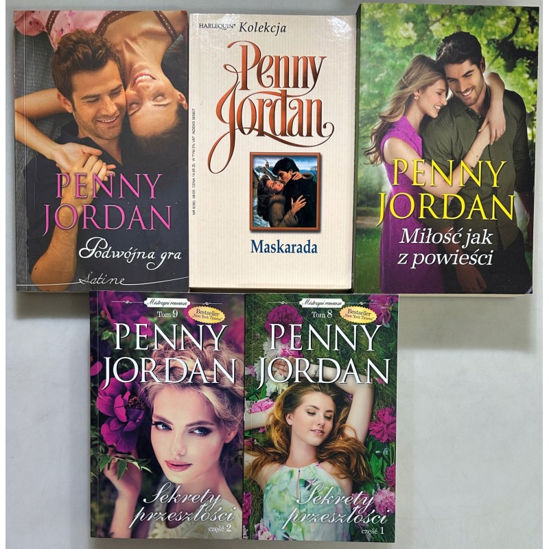 Penny Jordan Zestaw 5 książek