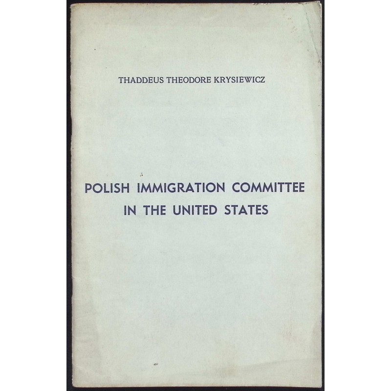 Polish immigration committee in the United States