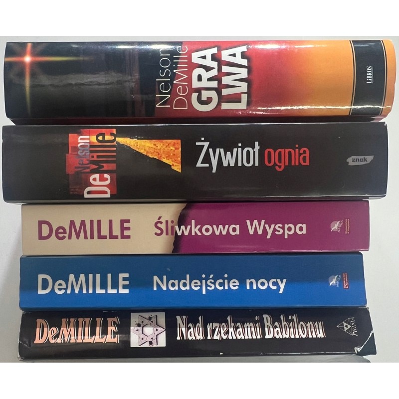 Zestaw 5 książek Nelson DeMille