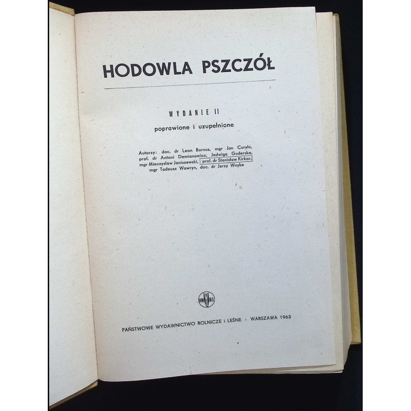 Hodowla pszczół - Praca zbiorowa