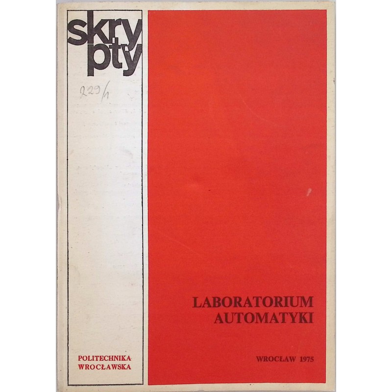 Laboratorium automatyki Praca zbiorowa