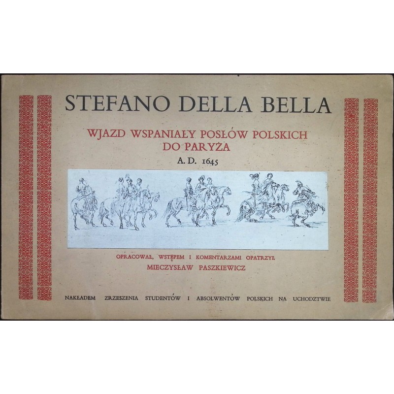 Wjazd wspaniały posłów polskich do Paryża A.D. 1645