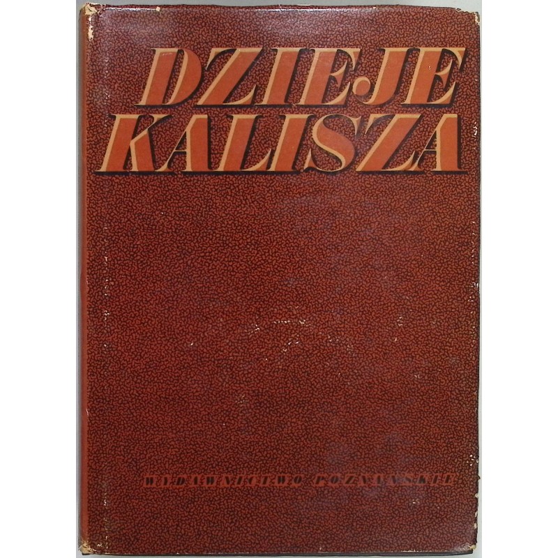 Dzieje Kalisza Praca zbiorowa