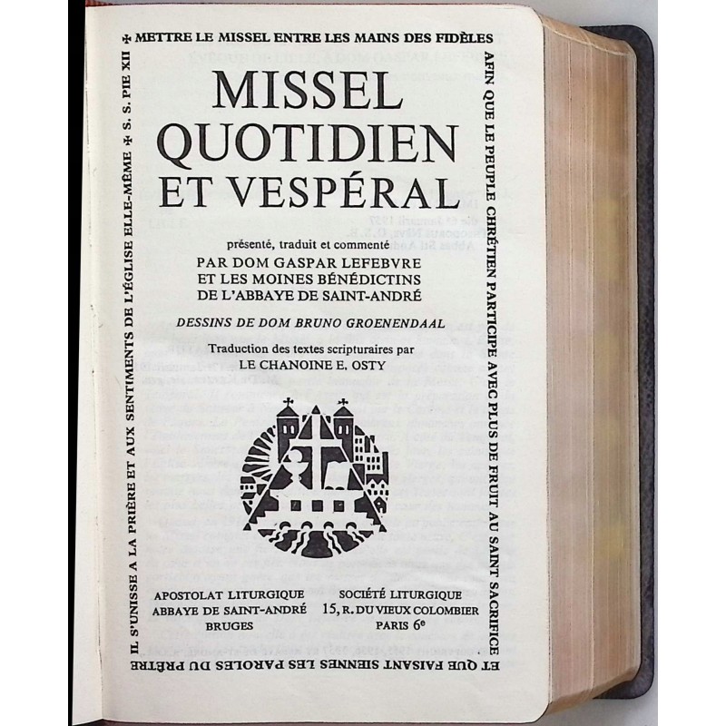 Missel Quotidien des Fideles