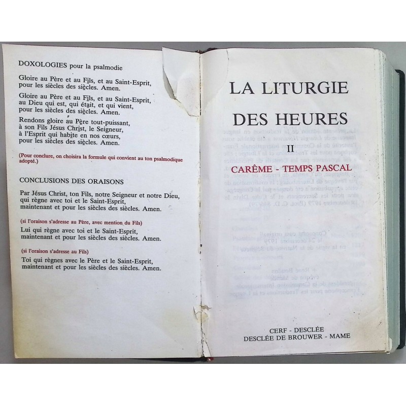 La Liturgie des Heures 2