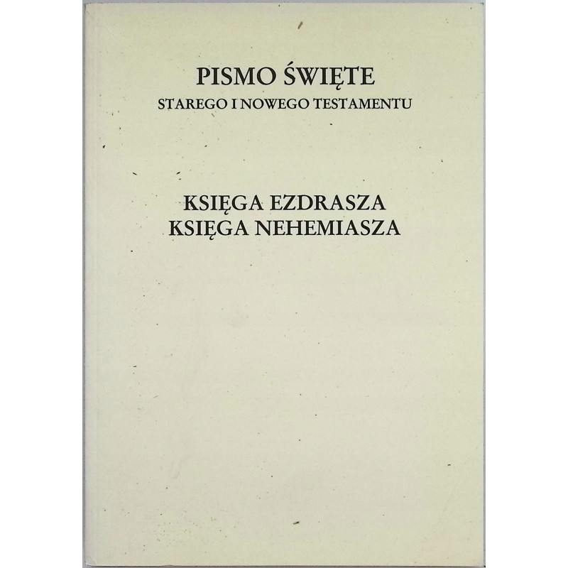 Księga ezdrasza księga nehemiasza